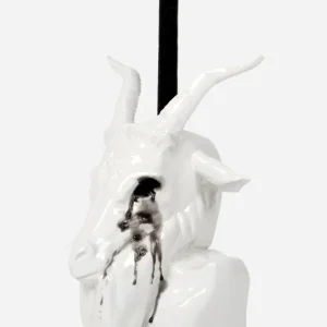 Crying Baphomet Kerze Halter