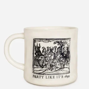 Party Holzschnitt Becher