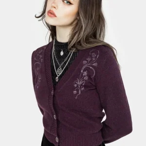 Poe Bestickt Cardigan