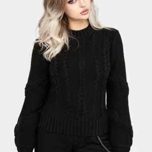 Virda Zopf Gestrickt Twist Pullover