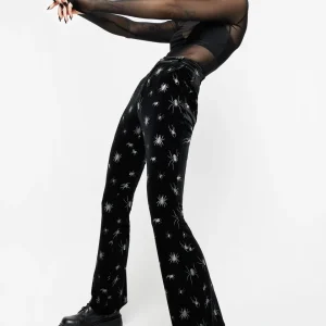 Spiro Folie Druck Velours Ausgestellt Hosen